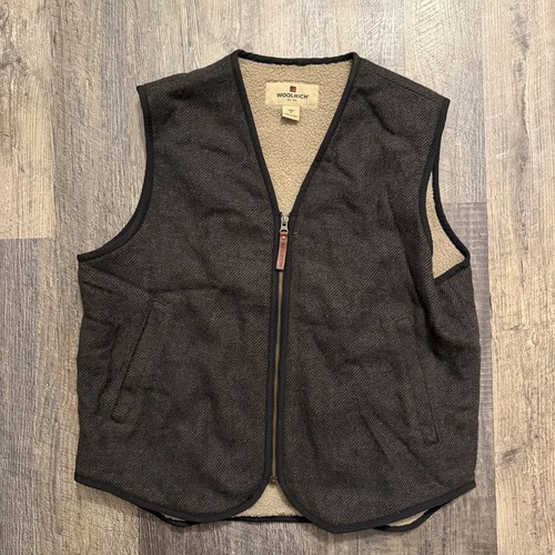 Woolrich gilet sherpa foderato - woolrich,