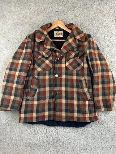 Caban multicolore woolrich - , en