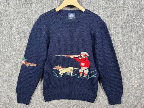 Maglione lana cane cacciatore