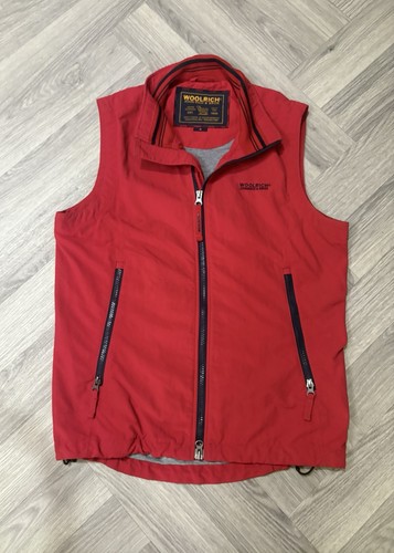 Woolrich gilet uomo rosso