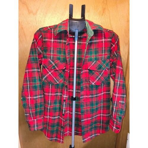 Vtg woolrich mens red - vtg,