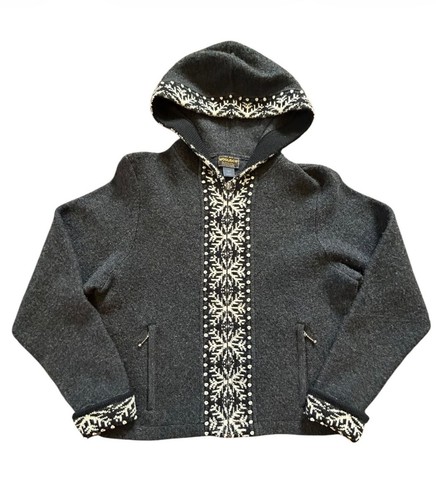 Felpa donna woolrich grigio - felpa,