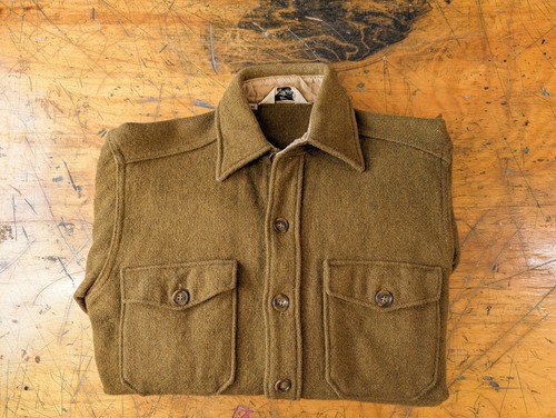 Giacca camicia lana - , vintage